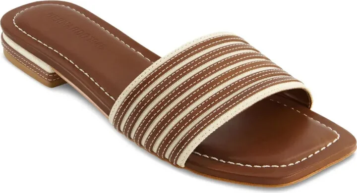 Myko striped flat sandals - Image 2