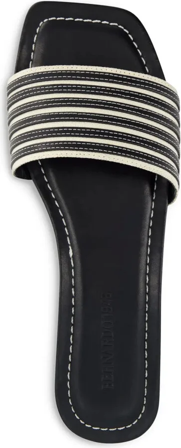 Myko striped flat slide sandals - Image 3