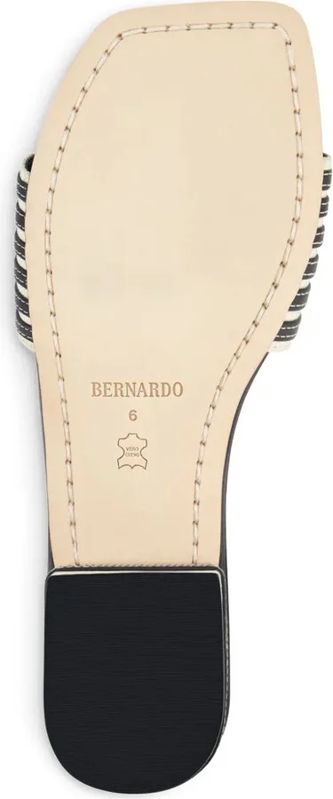 Myko striped flat slide sandals - Image 4