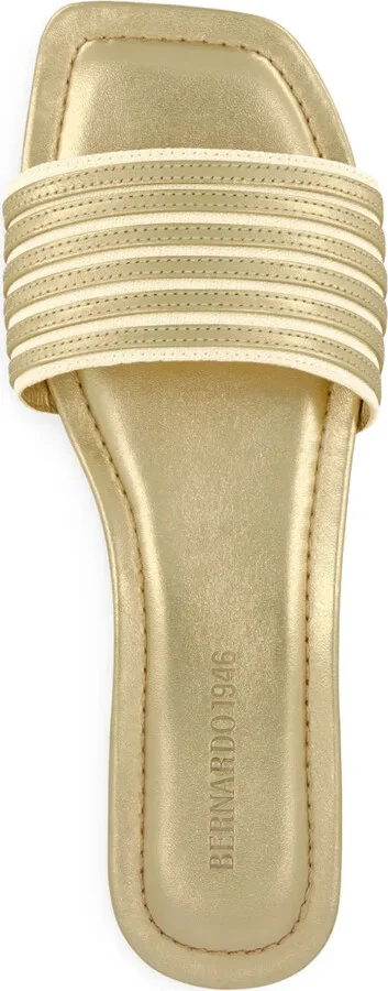 Myko striped metallic sandals - Image 4