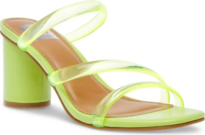 Myla Womens Faux Leather Mule Sandals
