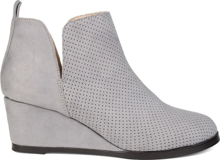 Mylee Perforated Wedge Bootie - Image 3