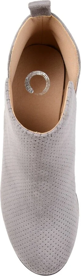 Mylee Perforated Wedge Bootie - Image 4