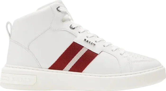 Myles 6237763 Men's White Calf Leather Sneakers