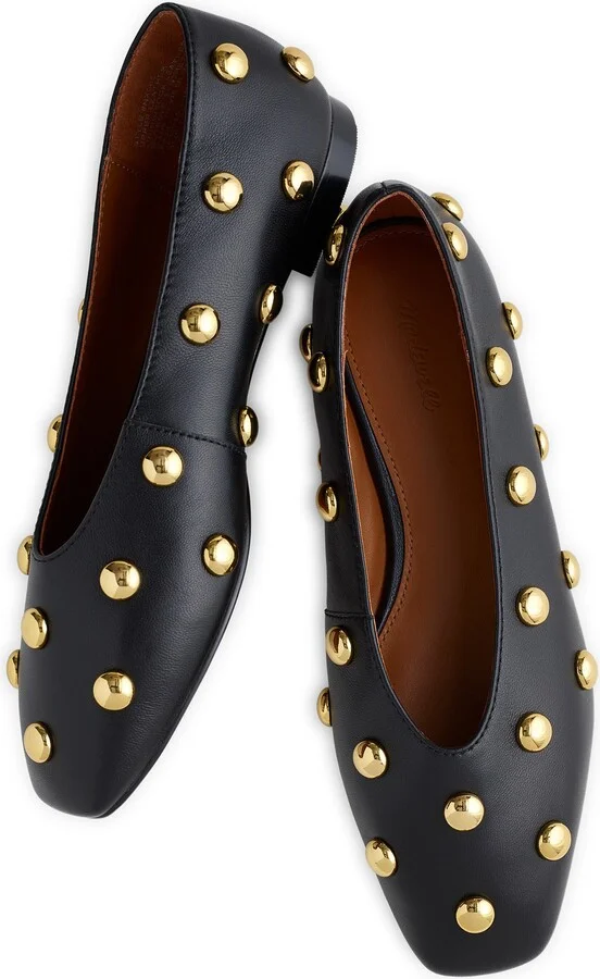 Mylie Stud Embellished Ballet Flat - Image 3