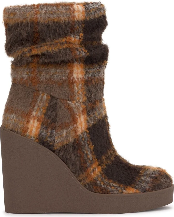 Mynette Slouch Platform Wedge Bootie - Image 3
