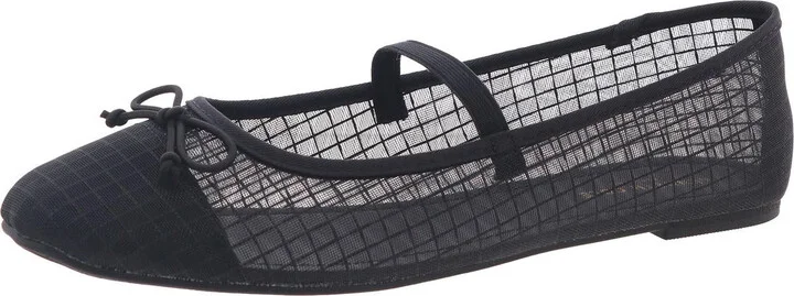 Myra Womens Slip On Flat Ballet Flats