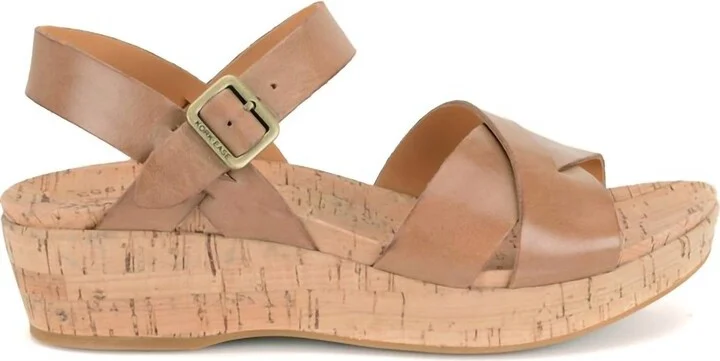 Myrna 2.0 Wedge Sandal In Brown