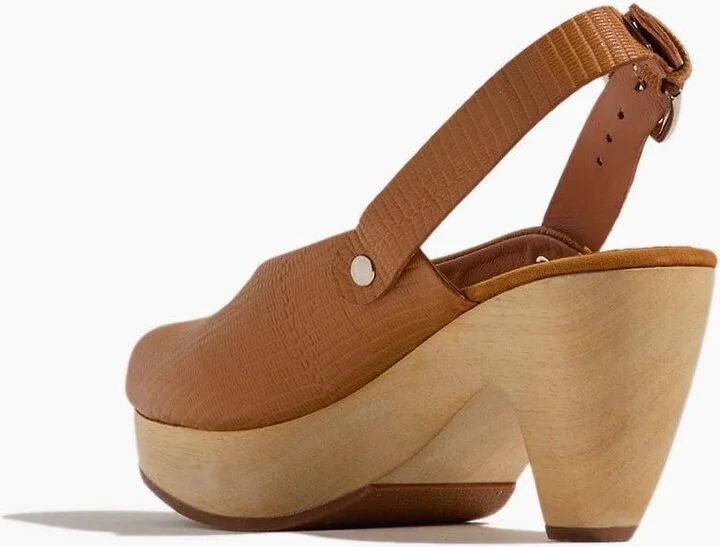 Myst Clog in Caramel - Image 3
