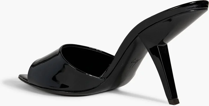 Mystero mirrored-leather mules - Image 6