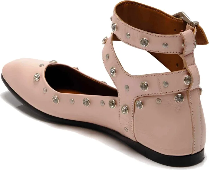 Mystic Diamante Ankle Strap Flat - Image 2