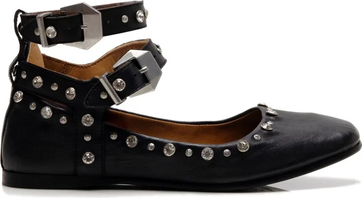 Mystic Diamante Ankle Strap Flat - Image 8
