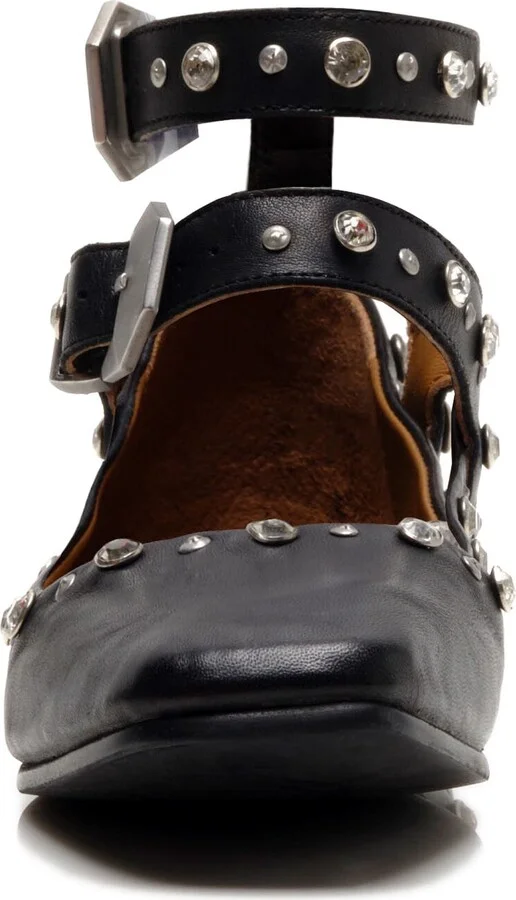 Mystic Diamante Ankle Strap Flat - Image 9
