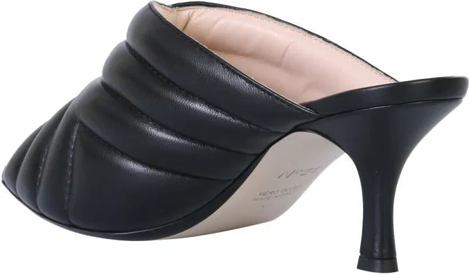 N°21 Chevron Pattern Mules - Image 4