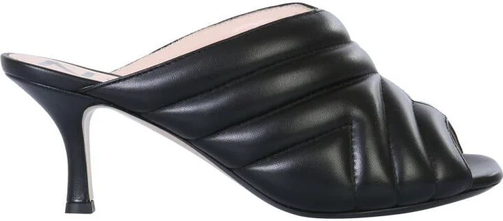N°21 Chevron Pattern Mules