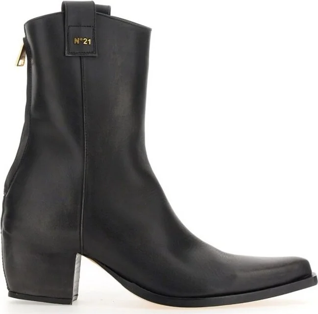 N°21 Logo Embossed Chunky Boots