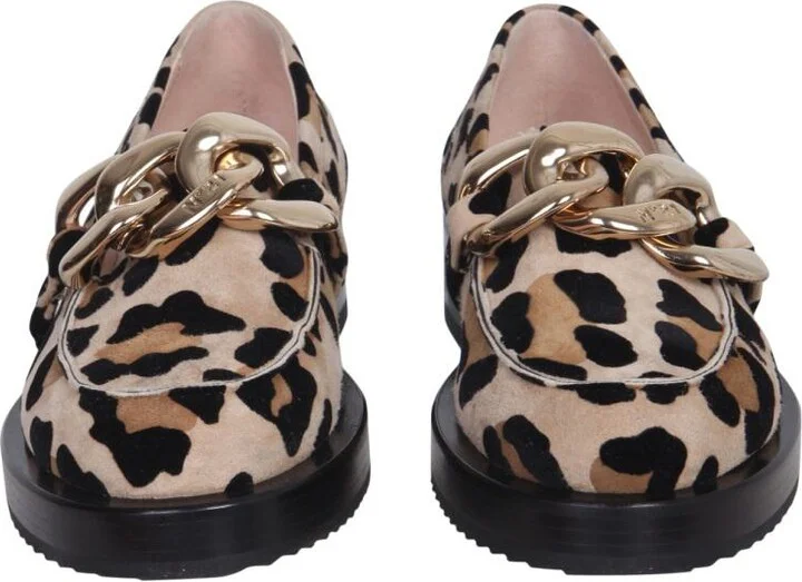 N°21 Moccasins With Oversized Chain - Image 2