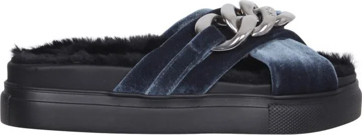 N°21 Sandals With Oversized Chain