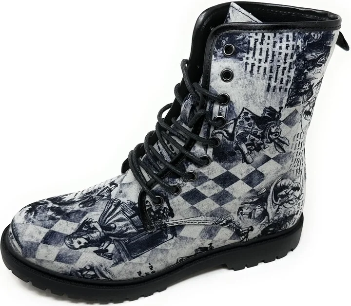 N.Y.L.A. Women's Alice Combat Ankle Boot