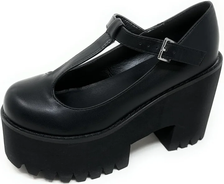 N.Y.L.A. Women's Tstrap Platform