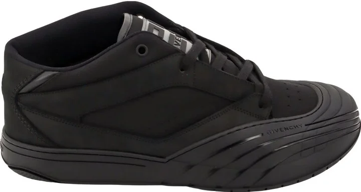 Nabuk And Synthetic Fiber Sneakers
