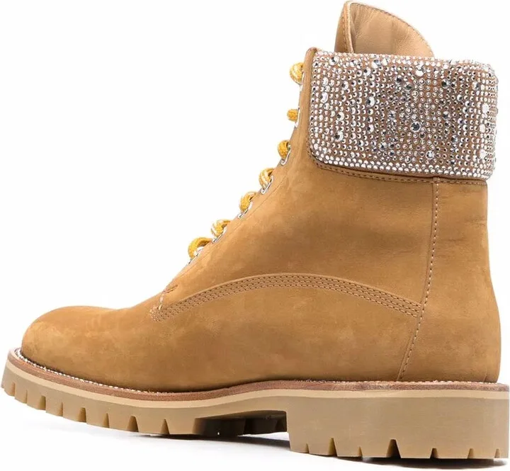 Nabuk Lace-Up Leather Boots - Image 3