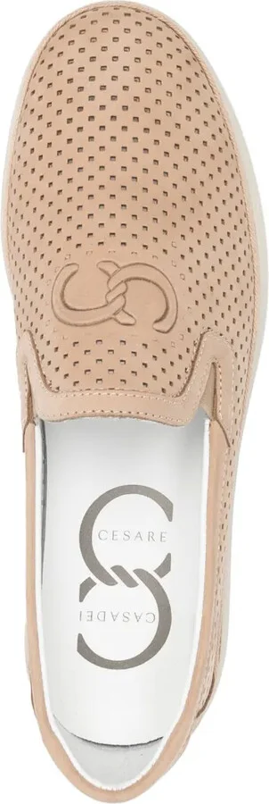 Nabuk leather loafers - Image 4