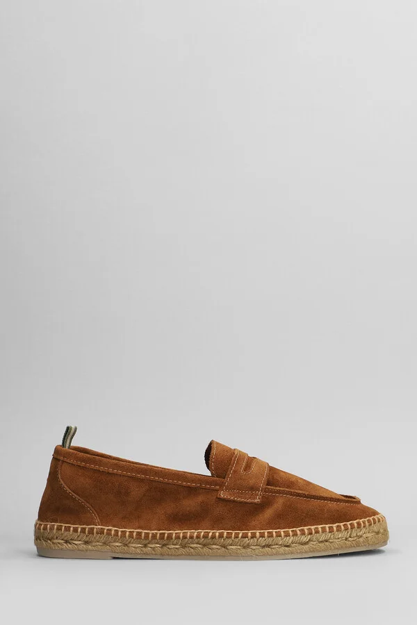 Nacho T-186 Espadrilles In Brown Suede