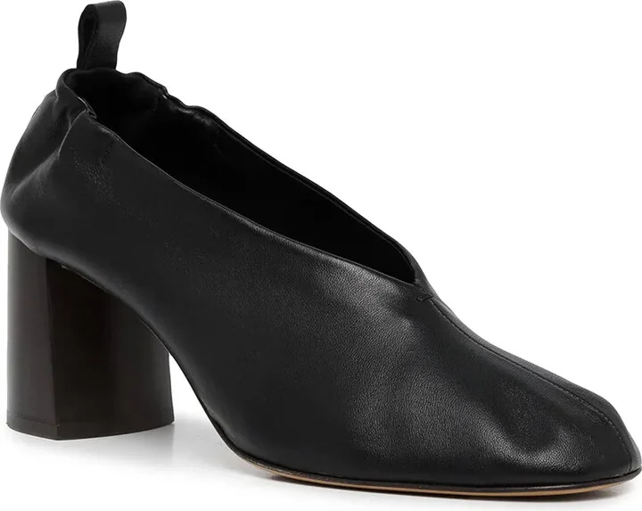 Nadia elasticated leather pumps - Image 2
