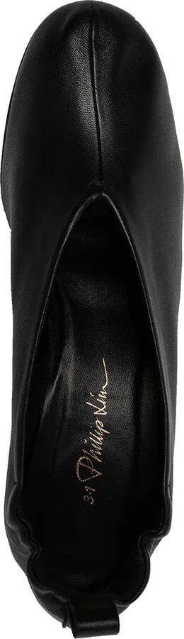 Nadia elasticated leather pumps - Image 4