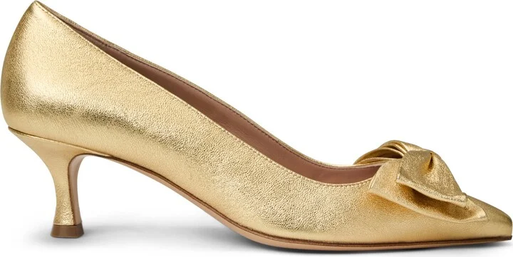 Nadia Pointed Toe Kitten Heel Pump - Image 3