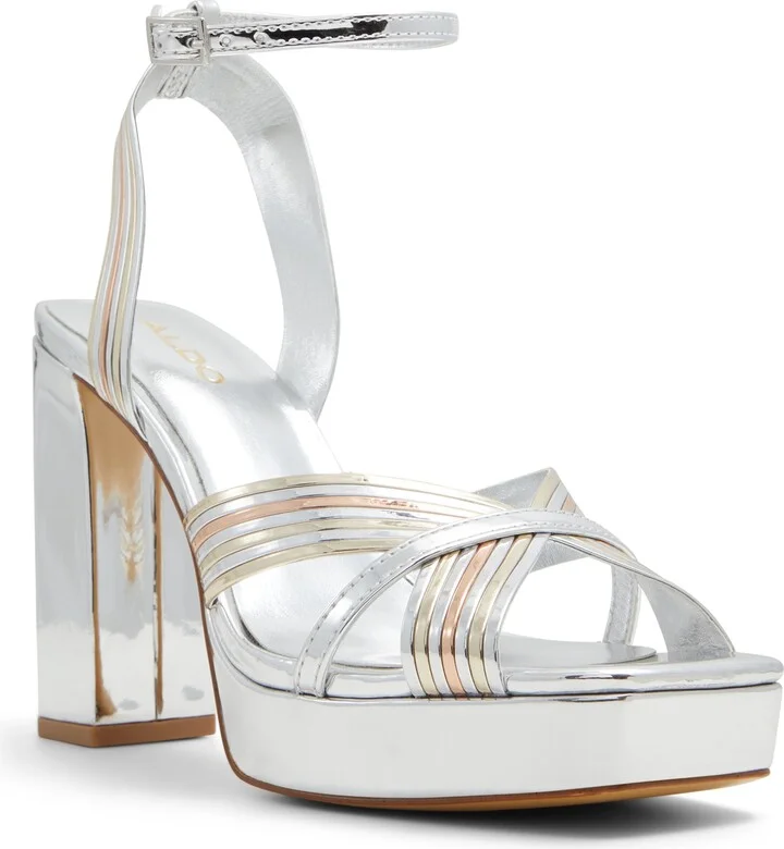 Nadie Ankle Strap Platform Sandal