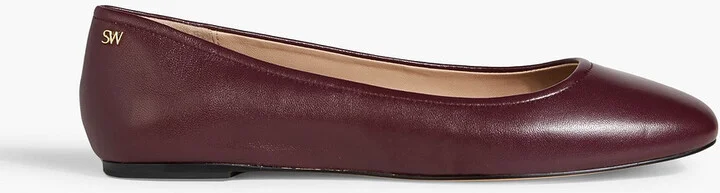 Nadine leather ballet flats