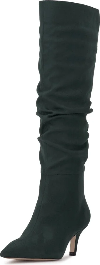 Naevy Pointed Toe Knee High Boot - Image 9