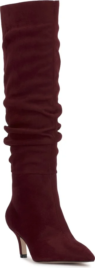 Naevy Pointed Toe Knee High Boot