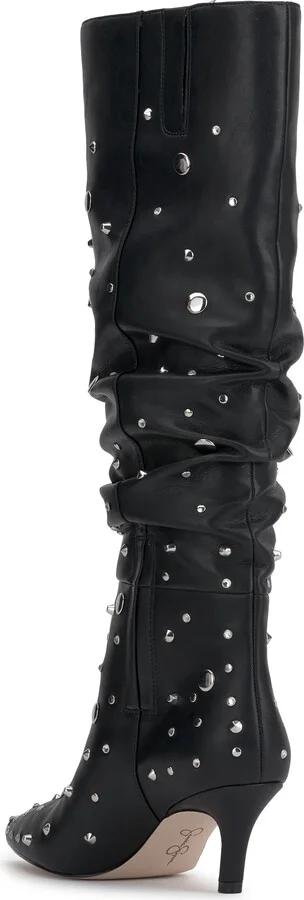 Naevy Slouch Pointed Toe Knee High Boot - Image 2