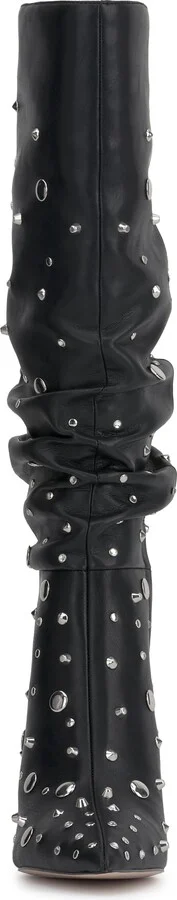 Naevy Slouch Pointed Toe Knee High Boot - Image 4