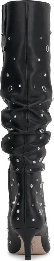 Naevy Slouch Pointed Toe Knee High Boot - Image 7