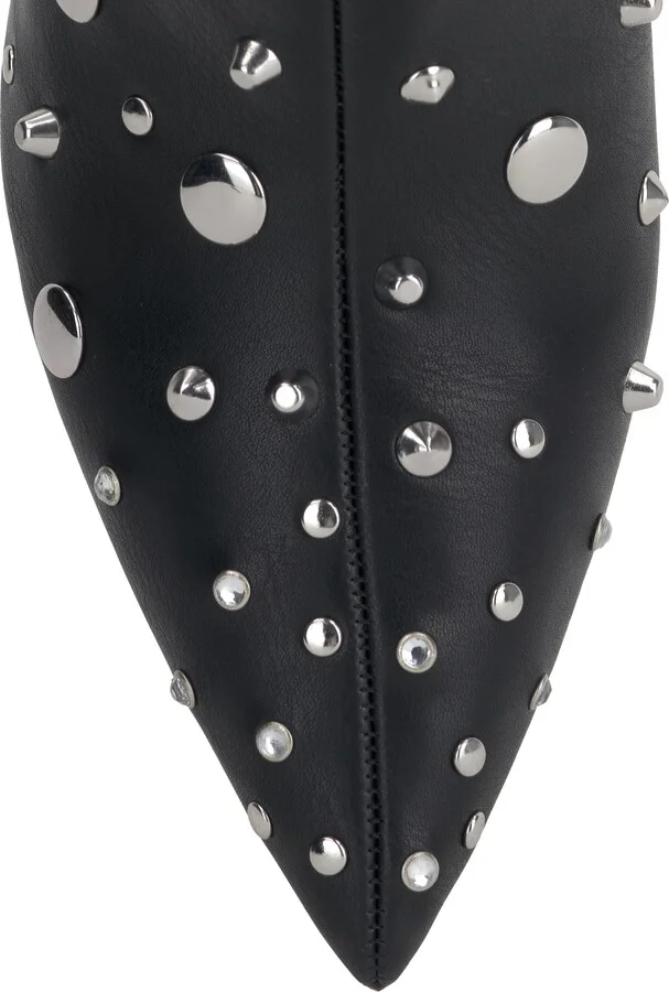Naevy Slouch Pointed Toe Knee High Boot - Image 8