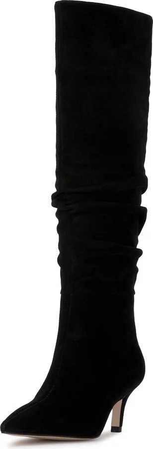 Naevy Slouch Pointed Toe Knee High Boot - Image 9
