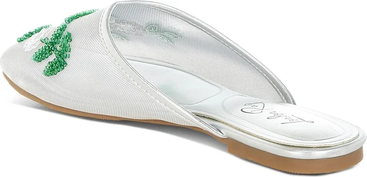 Nahra Embellished Mesh Mule - Image 2