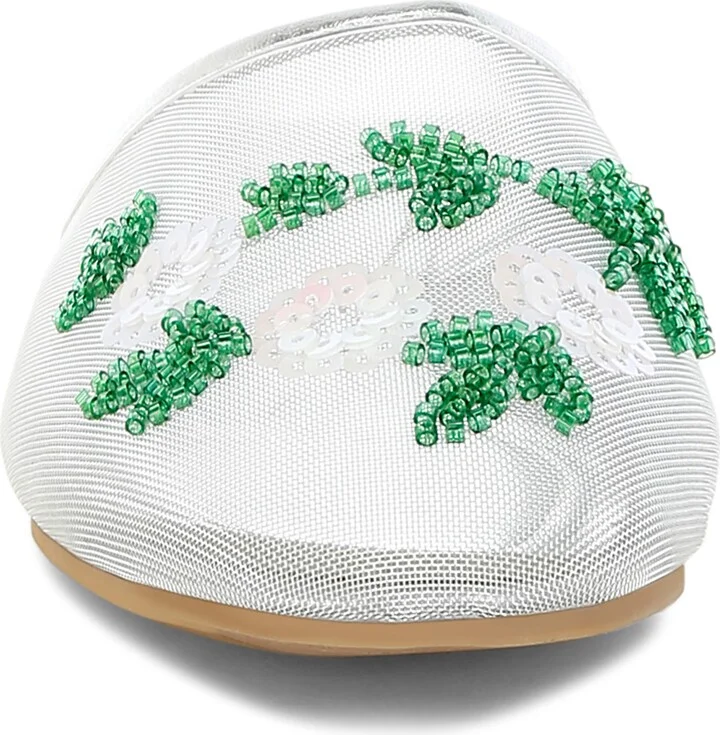 Nahra Embellished Mesh Mule - Image 3