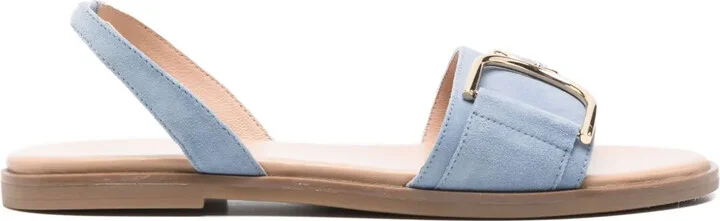 Naileen buckle slingback sandals
