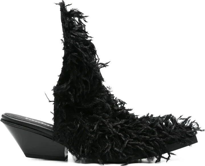 Naima 55mm feather mules