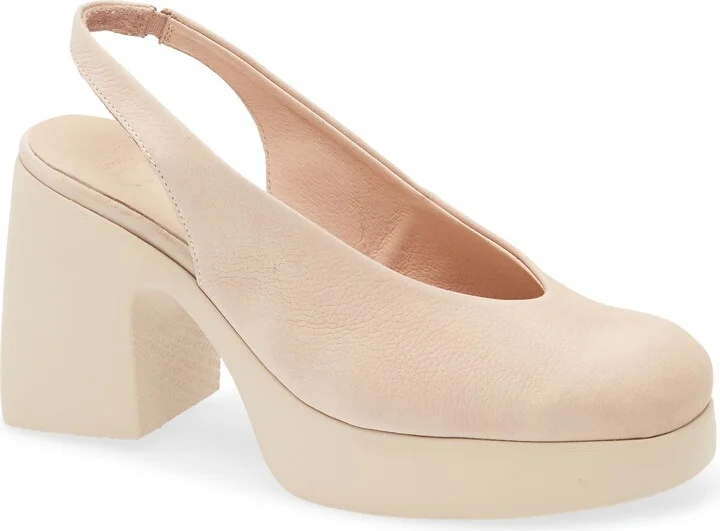 Naima Platform Slingback Pump