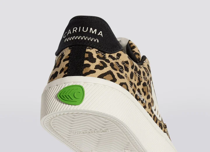 NAIOCA Leopard Print Canvas Sneaker Women - Image 6