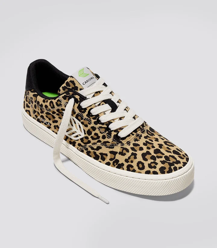 NAIOCA Leopard Print Canvas Sneaker Women - Image 10