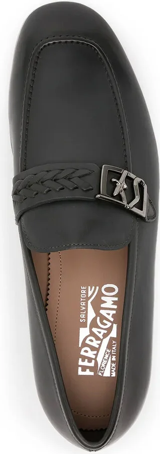Nairobi logo plaque loafers - Image 4