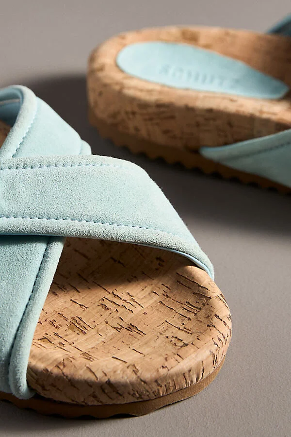 Nairobi Sporty Leather Slide Sandals - Image 3