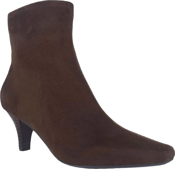 Naja Womens Kitten Heel Bootie Ankle Boots